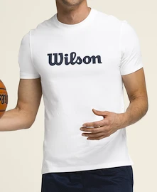 T-shirt pour homme Wilson M Easy Street Tee Sport Bright White