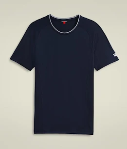 T-shirt pour homme Wilson  M Team Seamless Crew Classic Navy