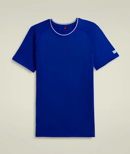 T-shirt pour homme Wilson  M Team Seamless Crew Royal Blue