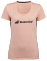T-shirt pour jeune fille Babolat  Exercise Babolat Tee Girl Tropical Peach