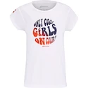 T-shirt pour jeune fille Babolat  Exercise Cotton Tee Girl White