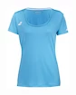 T-shirt pour jeune fille Babolat  Play Cap Sleeve Top Girl Cyan Blue 8 - 10 let