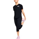 T-shirt pour jeune fille Under Armour HeatGear SS Black