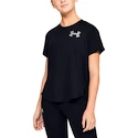 T-shirt pour jeune fille Under Armour HeatGear SS Black