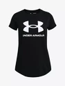 T-shirt pour jeune fille Under Armour  Live Sportstyle Graphic SS-BLK