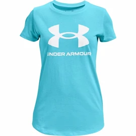 T-shirt pour jeune fille Under Armour Live Sportstyle Graphic SS Opal