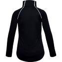 T-shirt pour jeune fille Under Armour  Tech Graphic Logo Half Zip-BLK