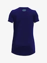 T-shirt pour jeune fille Under Armour  Tech Wordmark SSC-BLU