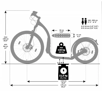 Trottinette KICKBIKE